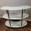 Curved Bar Table - Glass