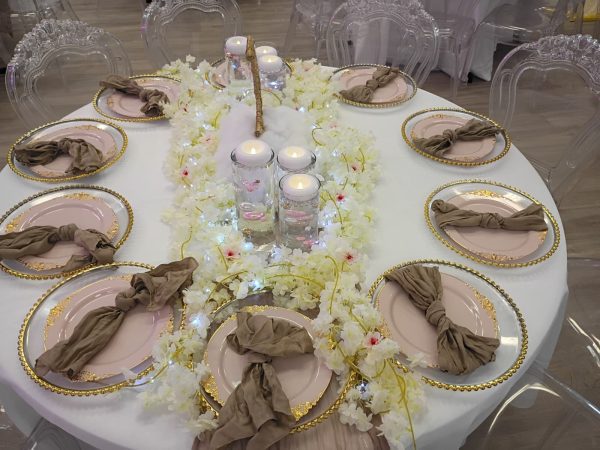 Table Setting And Decoration (In-house) Option 5
